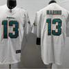 Miami Dolphins NFL Football Jersey T-Shirt Men Cotton Blend Sportswear With Embroidered Player Numbers 1 10 17