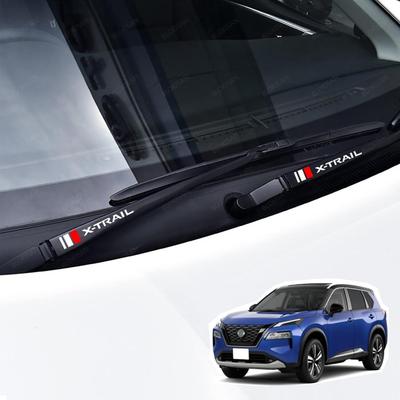 Wiper Blade Stickers and Decals for the T33 and T32 and Reflective Car Set of 4 for Left and 2 for X-TRAIL Series, Waterproof, Stylish, Fade-Resistant