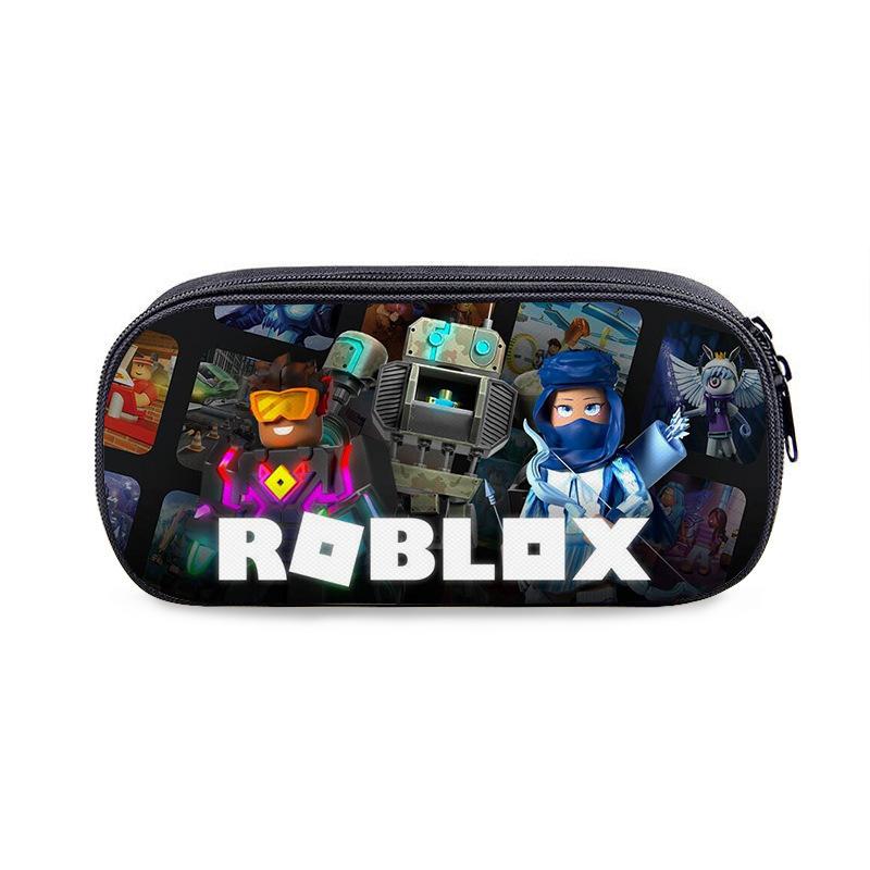 Compartmentary Pencil Bag Primary School Animation Rob Lesi Stationery Box Pencil Bag Stationery Bag Compartment pencil case