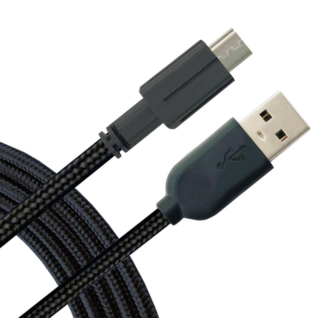 Nylon Braided USB Charging Cable For Alienware 610M 310M Gaming Mouse Fast Charge & Data Sync Cord Strong Braided Wire