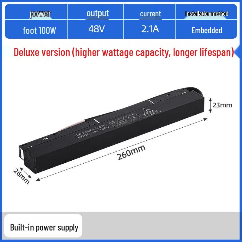 Full Spectrum Recessed Magnetic LED Track Floodlight