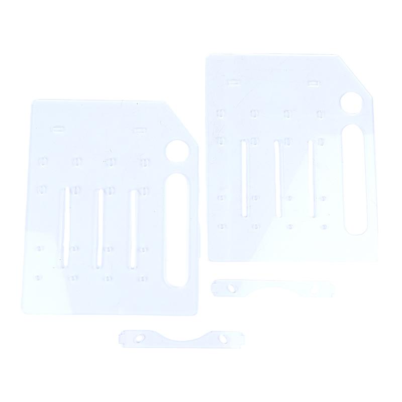 3/4/6/8Layer Hard Drive Cage Hard Drive Bracket For 3.5In Hdd Ssd Diy Storage Acrylic Rack Shelf With Cooling Fan Space
