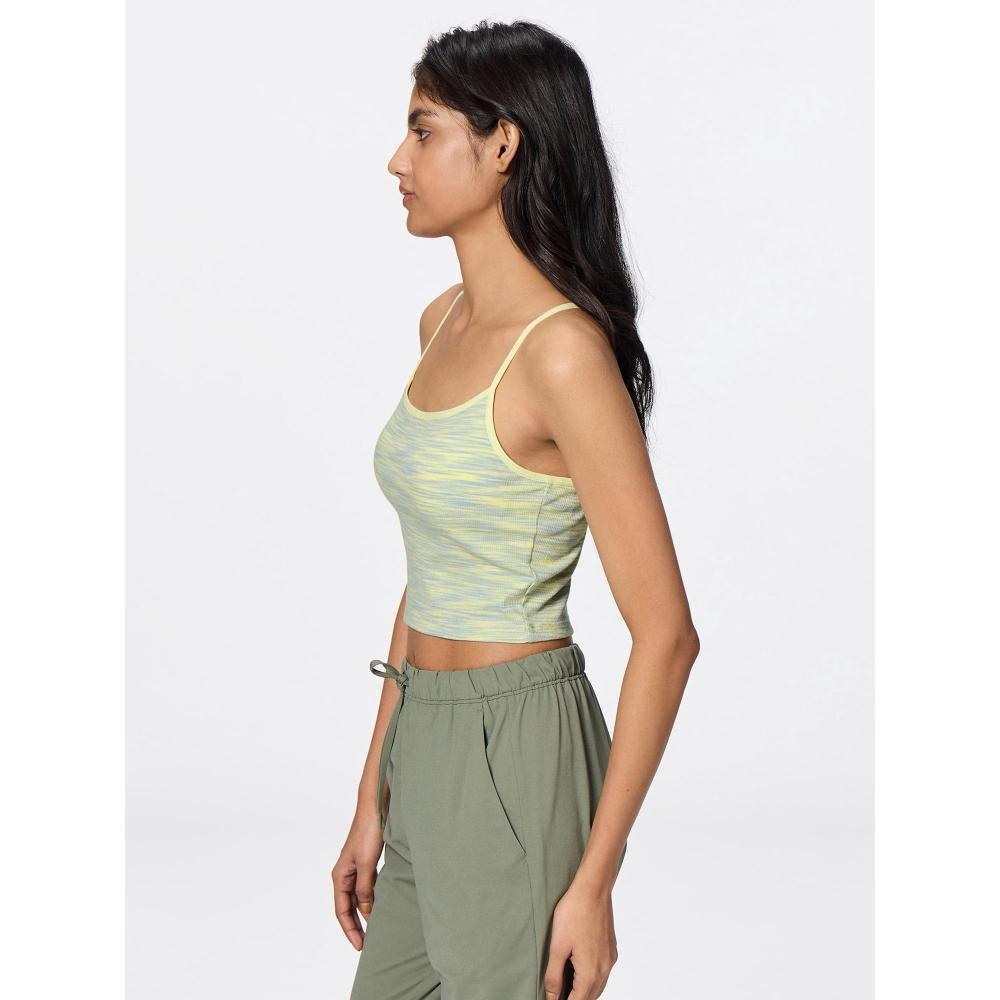 Gu By Uniqlo Bra Feel 2 Way Cropped Camisole  Marble 