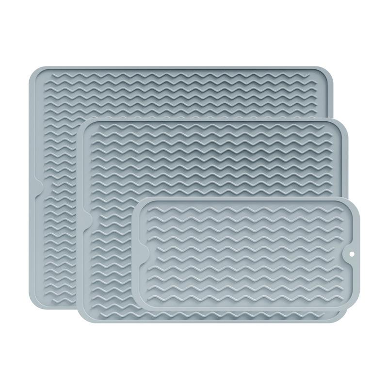 Tappetino da cucina in silicone: Tappetino Drenante, Resistente al Calore, Anti-scottatura e Protettivo per Fornelli e Piani di Lavoro.