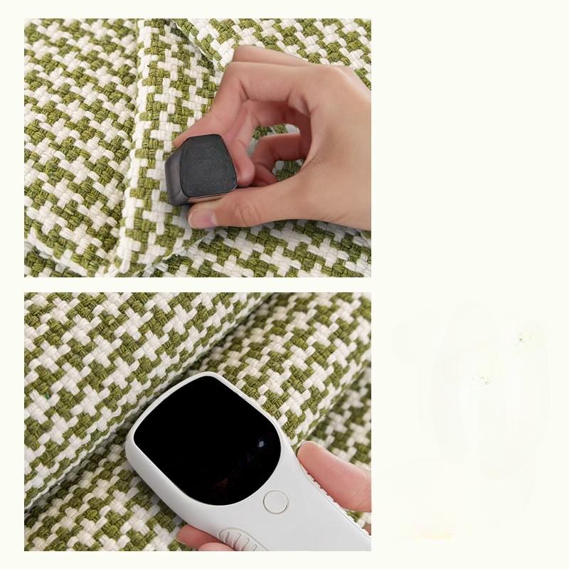 Poduszka na sofę z czystej bawełny Cztery pory roku Uniwersalna Prosta Nowoczesna Antypoślizgowa Modna Tkanina w Pepitkę Pokrowiec na sofę Narzuta Pokrowiec Nić bawełniana