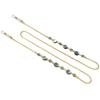 Crystal Eyeglass Chain Strap Stainless Steel Mask Chain Sunglasses Accessories  Around Neck