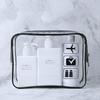 TSA Approved Clear Toiletry Bag - Durable PVC Travel Makeup Cosmetic Organizer with Zipper Closure, Travel Accessorie