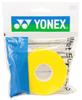 YONEX Wet Super Grip Tennis and Badminton Grip Tape Refill AC1025 Yellow (5-Pack)