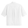French Style Elegant White Five-Sleeve Women's Shirt - 2026 Spring Collection, Perfect for Petite Figures