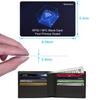 Wisdompro Radio Wave Prevents Electronic Protects Credit Cash Personal Information Blue Anti-Skimming Cards, 6-Pack, RFID/NFC Blocking, Blocking,