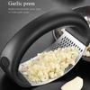 Stainless Steel Garlic Press Crusher Manual Garlic Mincer Chopping Garlic Tool Fruit Vegetable Tools Kitchen Accessories Gadget