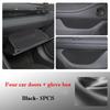 For GAC Aion RT 2026 2026 Car Door Slot Storage Box Leather Protective Pad Cover Glove Box Storage Barrel Interior Accessories