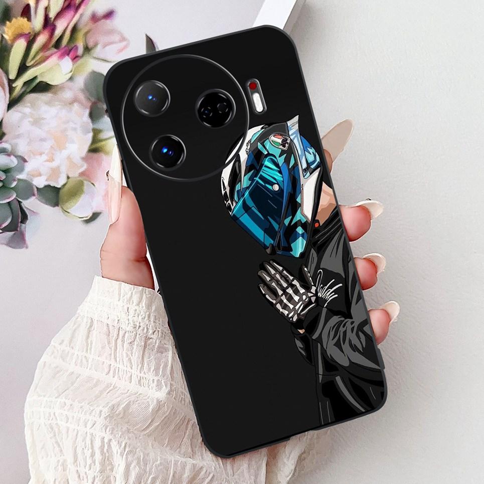 For Tecno Camon 30 4G 5G Camon 30s Pro 30 Premier 30Pro 5G Back Cover Soft Matte Siliocne Phoen Case Cool Style Cartoon Coque