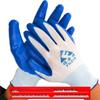 Wear-Resistant Nylon Nitrile Work Gloves