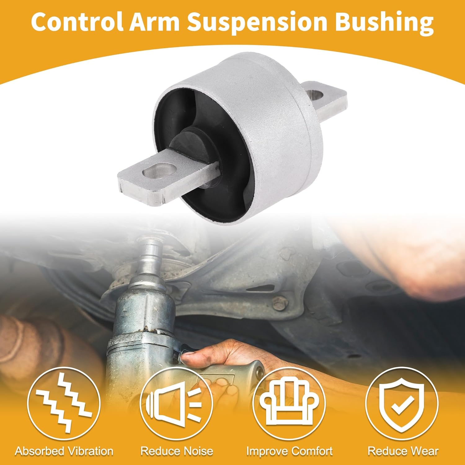 Trailing Arm Bushing No.4120A181 Rear for Mitsubishi Lancer 2006-2017