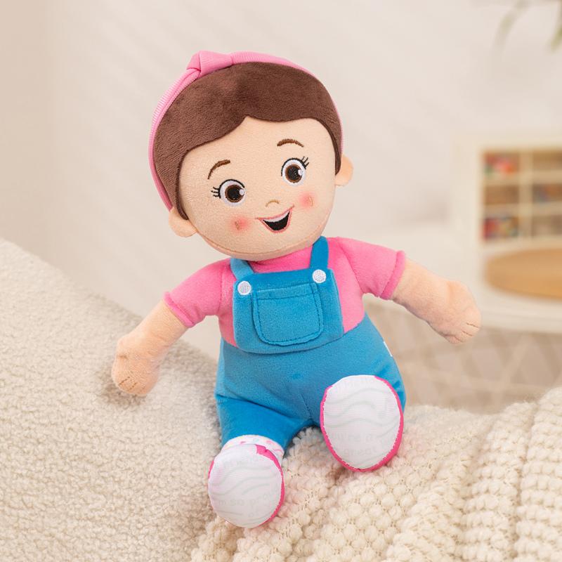 Neue Ms Rachel Plüschpuppe Ms. Rachel Musik Kuscheltier Baumwoll-Plüschtier Puppensammlung Geschenk Kindertagsgeschenke