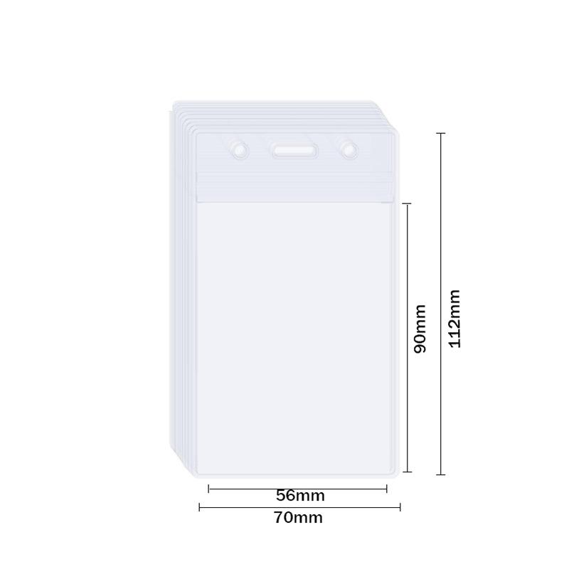 Name Card Holder Keychain Staff Accessories Badges Set Lanyard ID Card Holder Neck Strap Business Card Holde Key Holder Landyard