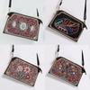 Bohemian Shellshaped Purse With Internal Slip Pocket And Magnetic Flap For Women