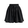 Women's Plus Size Elastic Waist Wide Leg Shorts - Summer Casual Korean Style