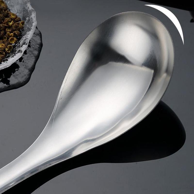 Stainless Steel Kitchen Spoon With Holes Cuisine Caviar Builder Roe Sauce Strainer Spoon Durable Kitchen Cooking Gadgets