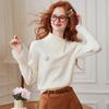 Women's French Elegant Pearl Floral Knit Sweater