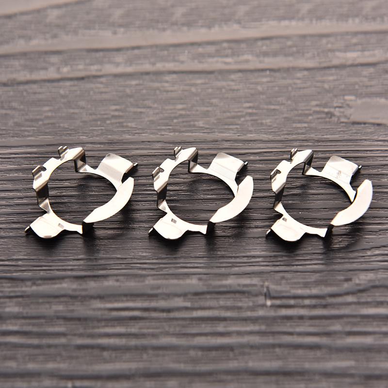 

10 шт. адаптер H7 цоколь фары автомобильный светодиодный держатель лампы цоколь лампы для D101 серебряный