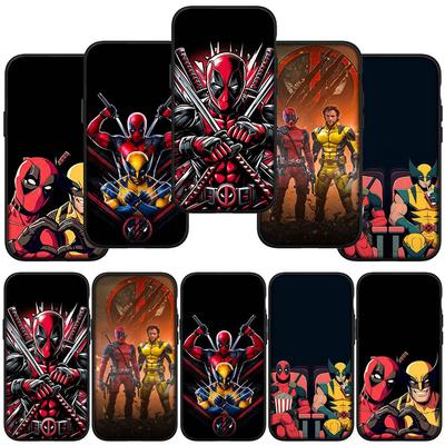 Phone Case for Samsung Galaxy S25 S24 S23 iPhone 16 15 Xiaomi Redmi Note 14 13 12 16E X 11 Pro Max OPPO Moto Huawei Marvel Deadpool Comics Wolverine