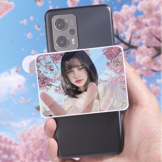 Phone Mirror Reflection Clip Set Mirror Effect Lens Shots Selfie Artifact Reflection Photography Props Kit for Travel Photography Selfies