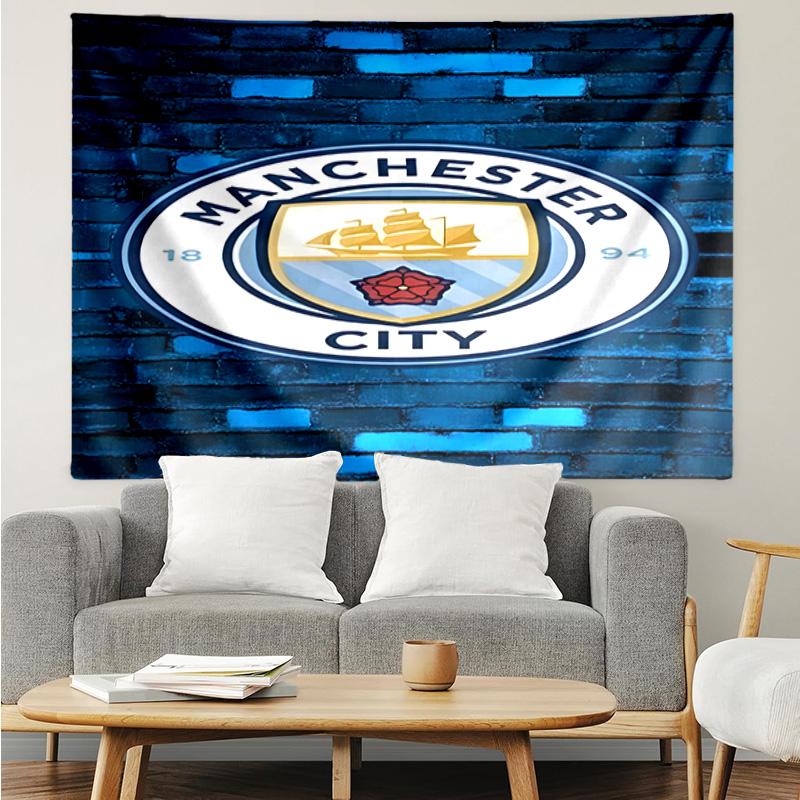 City Football Club Printed Printed Tapestry, for Bedroom,Livingroom, dormitory, Large Wall Decor, Fabric Decor Fan Birthday Gifts