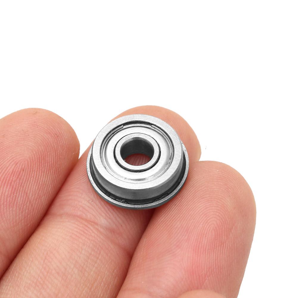 10pcs Double sided Flanged   Bearing High Speed     Steel Bearing (F603-ZZ 3*9*5mm)