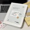 PU Leather Dog A5 Four-Grid Detachable Card & Photo Storage Album Binder