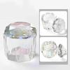 Artistic Multifunctional Nail Tool Organizer Highly Grade Artificial Crystal Glass Dish With Light Refracting Design