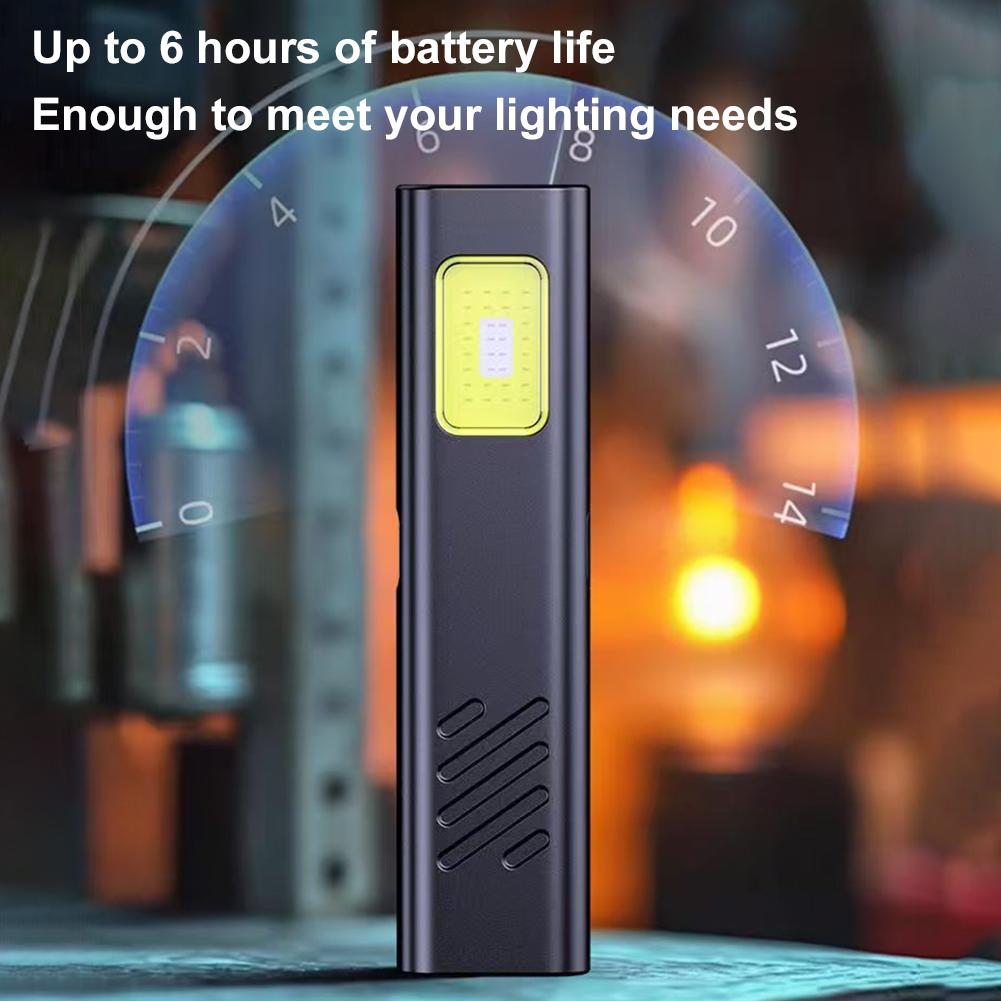 LED Keychain Flashlight, USB-C Rechargeable,Multi Functional, Ultra Bright, Long-range,EDC Portable, Magnetic Repair, Work Light
