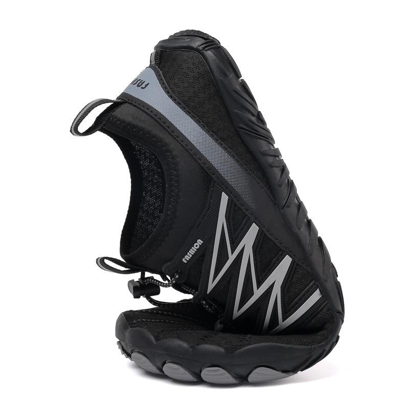 swimming shoes, large size, men's  women's beach,  summer jump rope casual river tracing swimming shoes, five finger wading