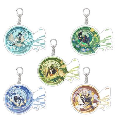 Genshin Impact Surrounding Acrylic Keychain Hanging Piece In The Night Palace Wendiyurayan Fei Diona Tinarili Hanging Token