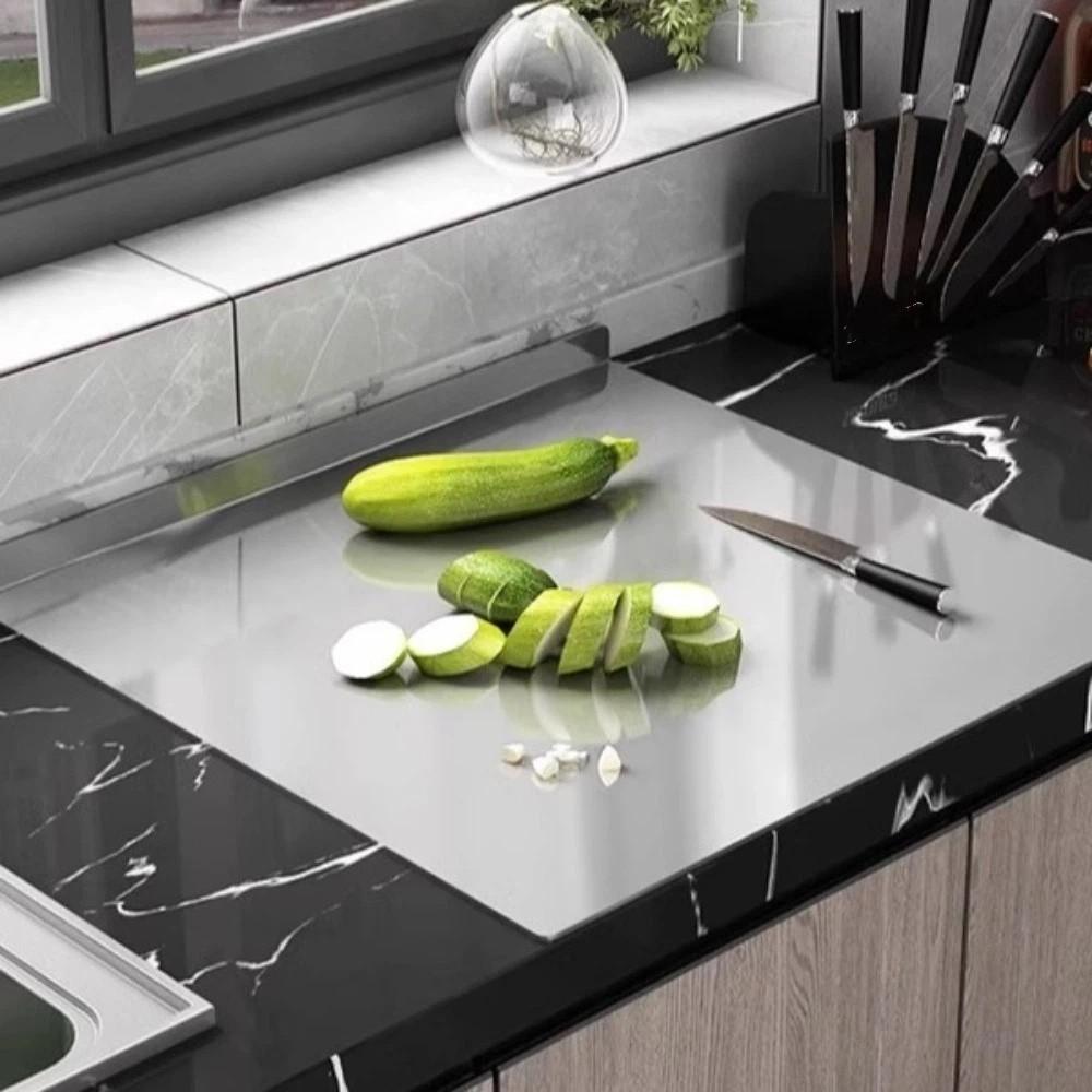 Anti-Mold Stainless Steel Cutting Board Thickened Fruit Cutting Board Vegetable Cutting
