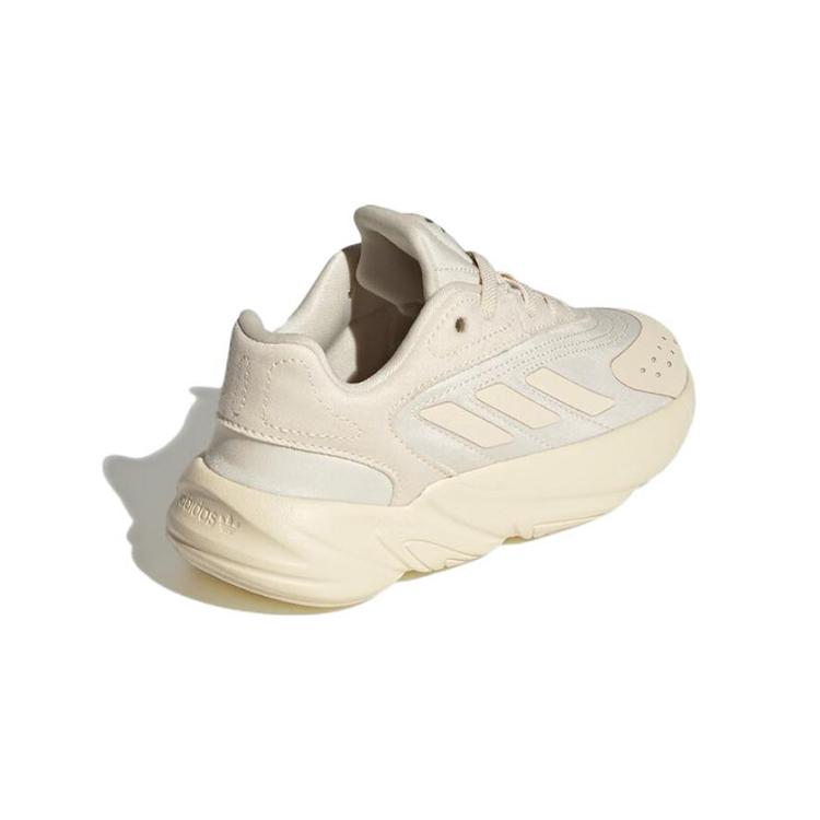 Adidas Originals Ozelia El C Low top Abrasion Resistant Low top Kids Lifestyle Shoes Beige Yellow GW7213