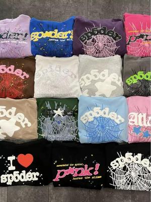 Sudadera con capucha y letras de espuma rosa estilo Sp5der Young Thug