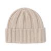 Autumn and Winter New Pure Cashmere Thickened Thick Pit Strip Cap Cashmere Seamless Integration Spot Men's and Women's Cashmere Cap