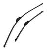 22"+19" Frameless Windshield Wipers Fit Ssangyong Kyron 2005-2010, Compatible with Ssangyong Rexton, Korando, Actyon, Musso SUV