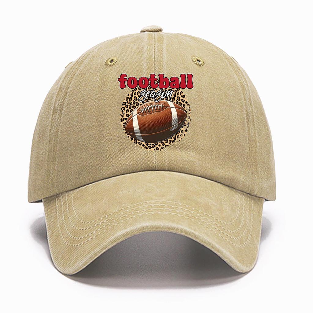 Original Classic Baseball Cap Men Football Print Hat Women Summer Washed Cotton Caps