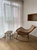Rattan Rocking Recliner Chair - Lazy Sofa for Indoor/Outdoor Leisure