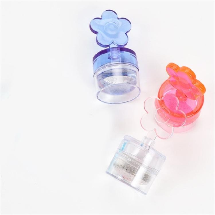 French Transparent Jelly Nail Art Stamper Polish Print Silicone Stamping Tools