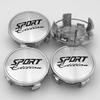 4pcs/lot 62MM Sport Rim Car Wheel Center Cap Wheels Rim Hub Caps Cover