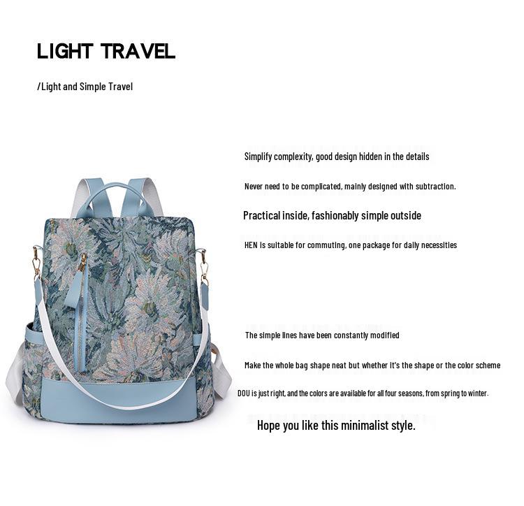 2023 Γυναικείο Ρετρό Πολυλειτουργικό Σακίδιο: Μοντέρνα, Μεγάλης Χωρητικότητας, Απλός Σχεδιασμός