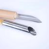 4Pcs Pottery Clay Hole Puncher Stainless Steel Ceramic Cutting Punching Modeling Sculpture Tool Polymer Wax Clay Tools