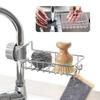 Edelstahl Wasserhahn Halter Küchen Aufbewahrungsregal Schwamm Spültuch Finishing Rack Abtropfgestell Pool Lappen Aufbewahrung Abtropfen Trocknen