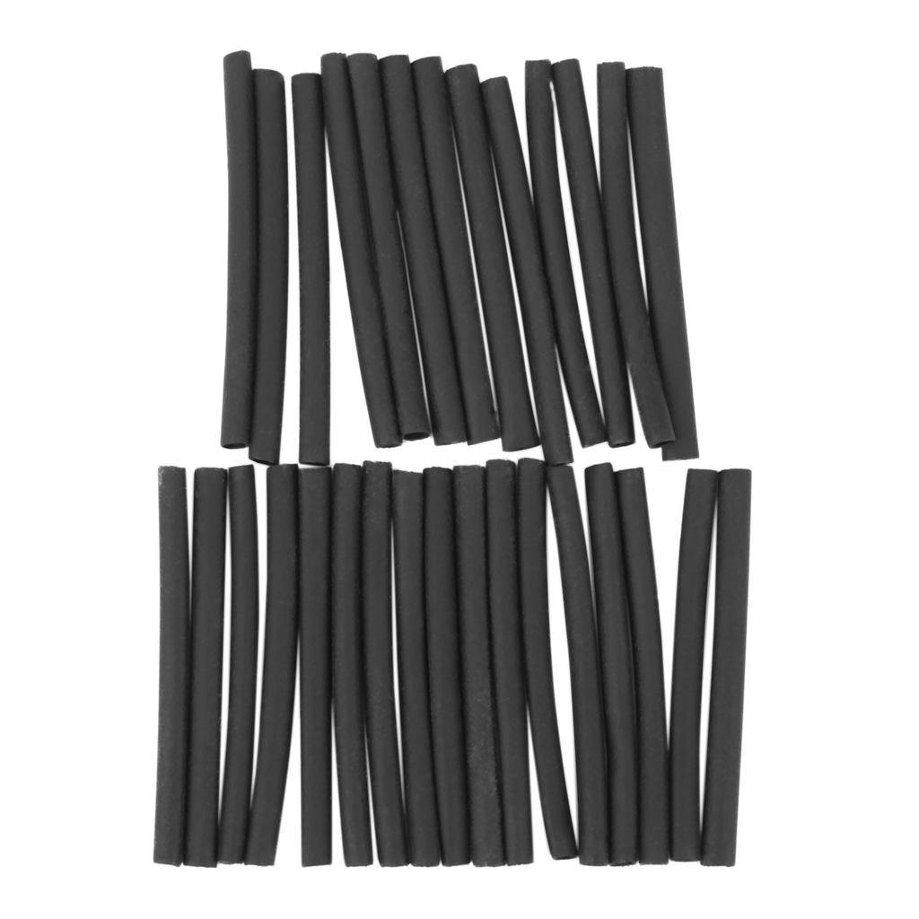 ABWR-254Pcs Black Heat Shrink Sleeving Tubing Tube Assortment Kit