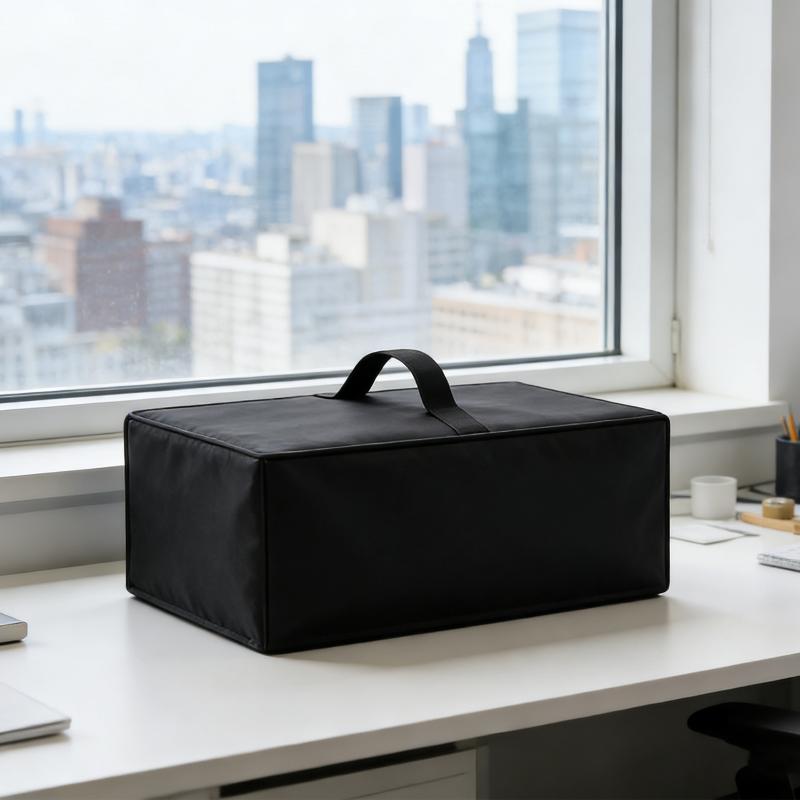 1 ks Vodotěsný Přenosný Úspora Místa Ochrana Kryt Tiskárny Pouzdro na Tiskárnu Pohodlné S Rukojeťí