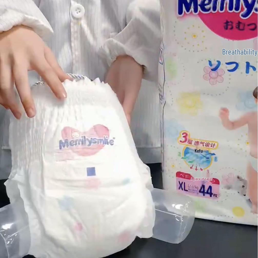 Merrilysmile Baby Diapers: All-in-One Pull-Up Pants